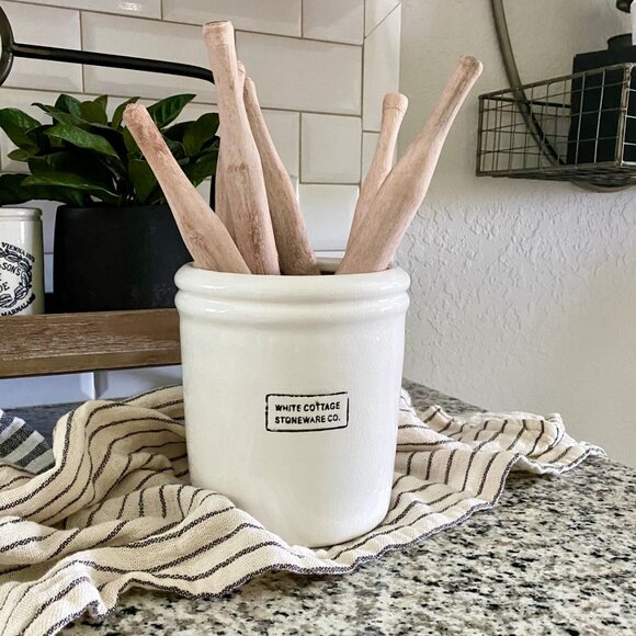 Set/3 Found Wood Roti Pins - Picture 5 of 5